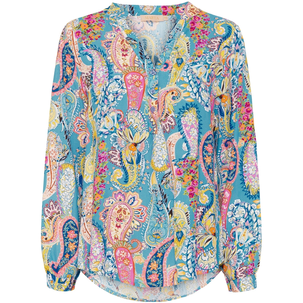 MARTA DU CHATEAU Marta Du Chateau dame skjorte - 8128 Shirt Oriente