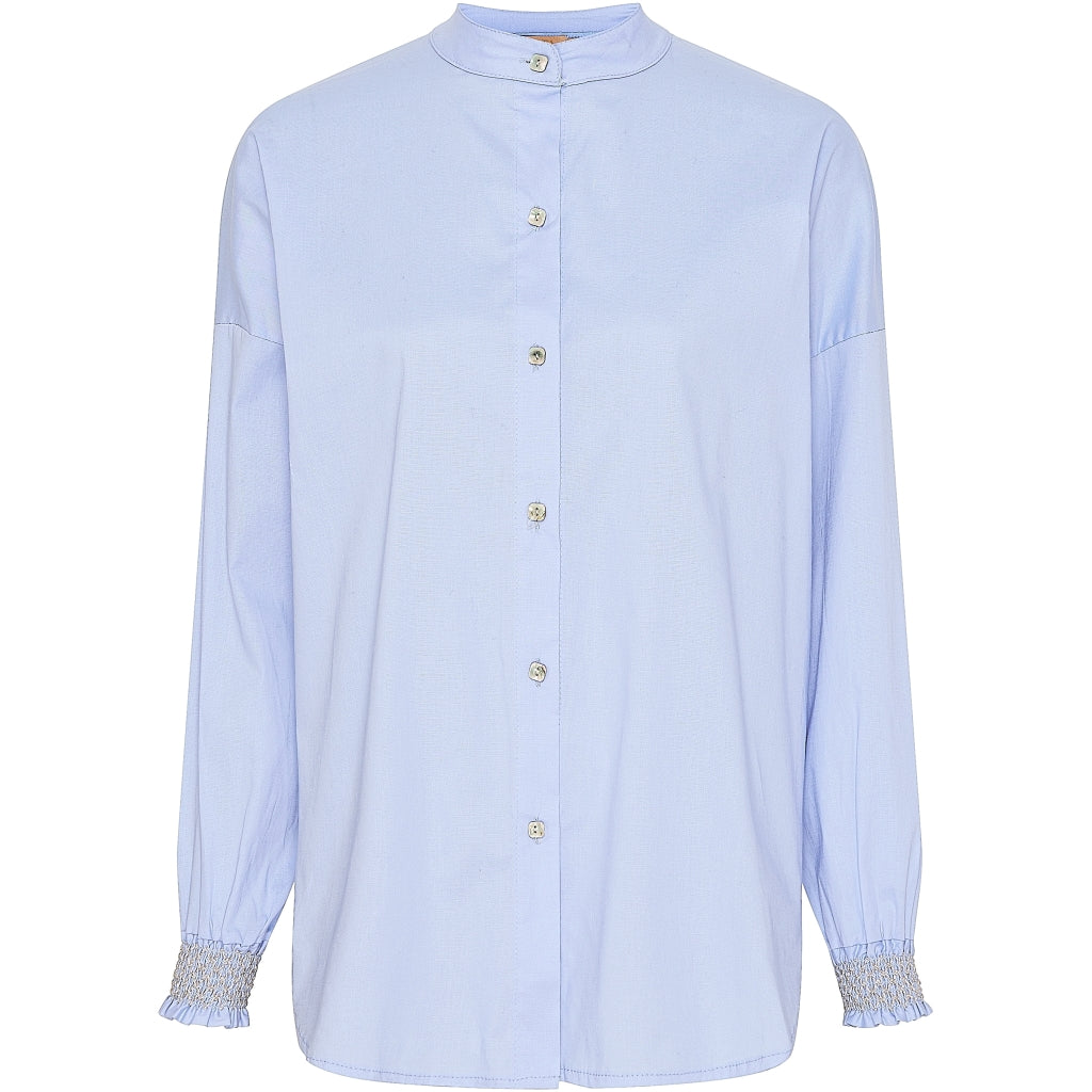 MARTA DU CHATEAU Marta Du Chateau dame skjorte 1626 Restudsalg Celeste/Gold