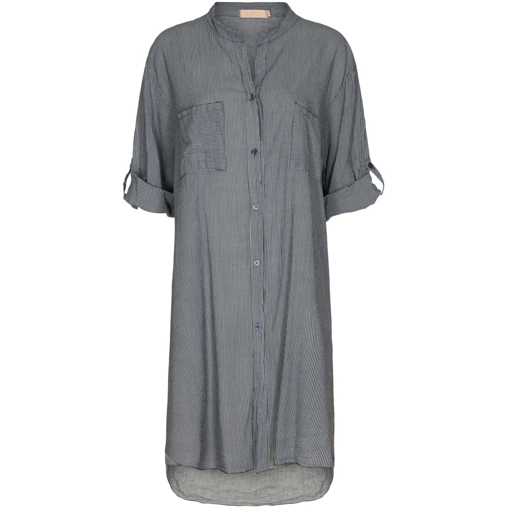 MARTA DU CHATEAU Marta Du Chateau dame skjorte 1665W Restudsalg Grigio