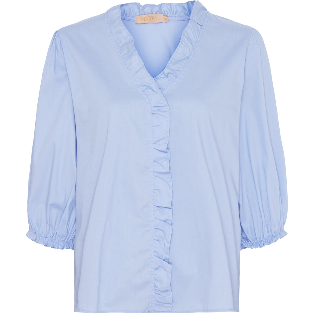 MARTA DU CHATEAU Marta Du Chateau dame skjorte 2177 Restudsalg Celeste04