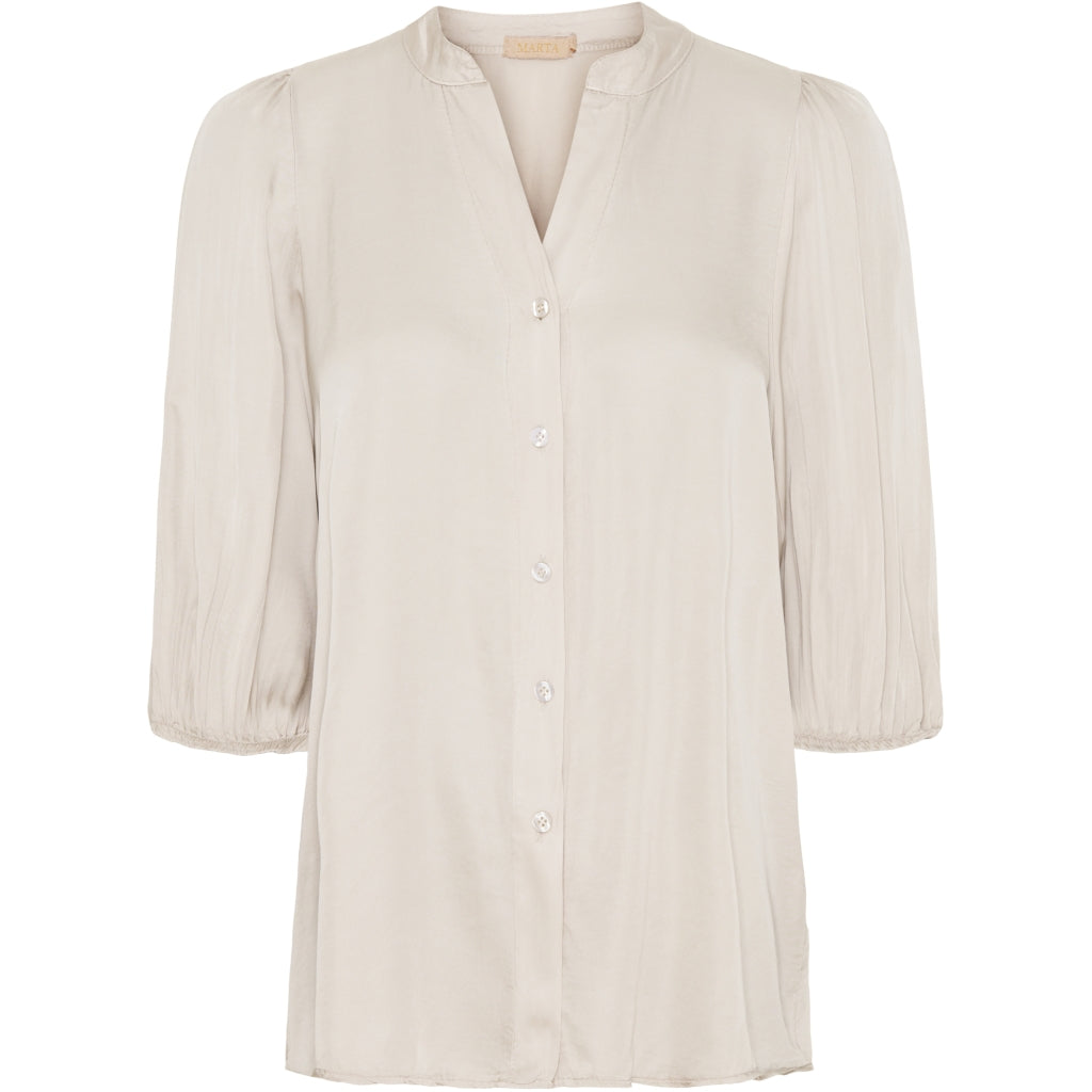 MARTA DU CHATEAU Marta Du Chateau dame skjorte 3103 Shirt Sabbia