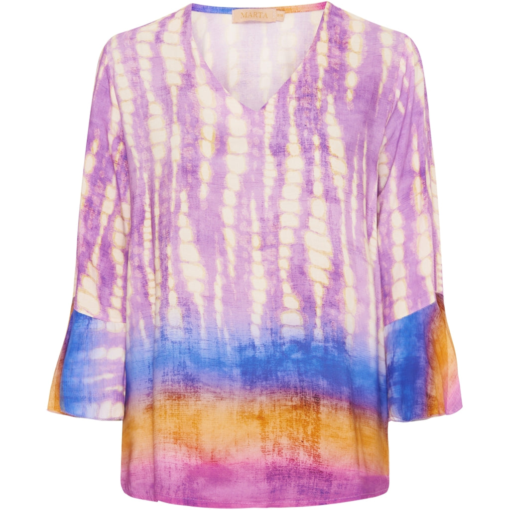 MARTA DU CHATEAU Marta Du Chateau dame skjorte 3105v Shirt Lilac6027