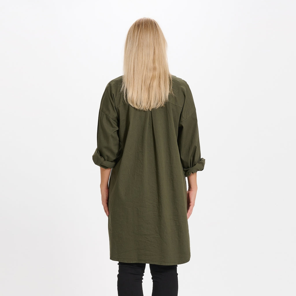 MARTA DU CHATEAU Marta Du Chateau dame skjorte 5397 Shirt Military