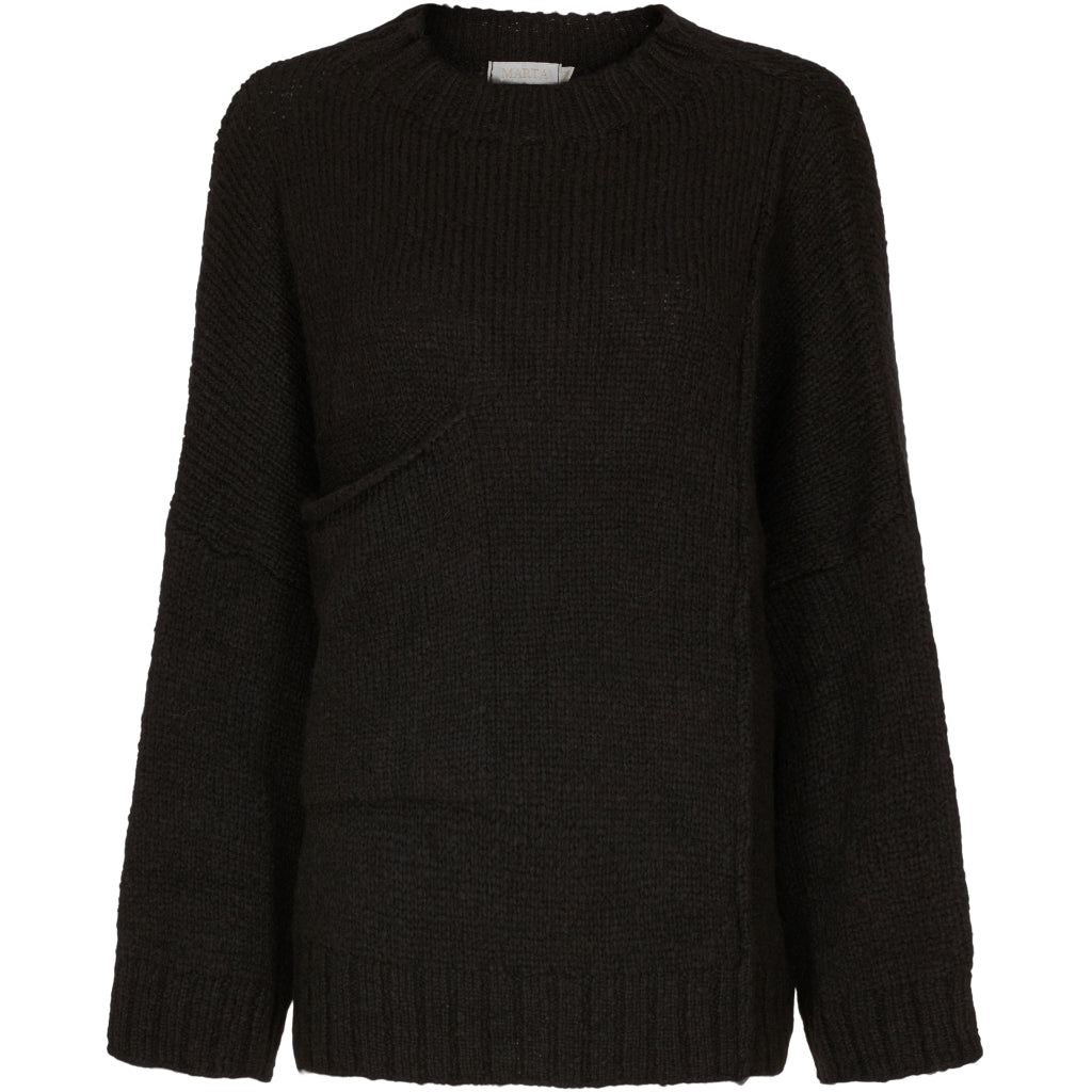 MARTA DU CHATEAU Marta Du Chateau dame strik 20855 Knit Black