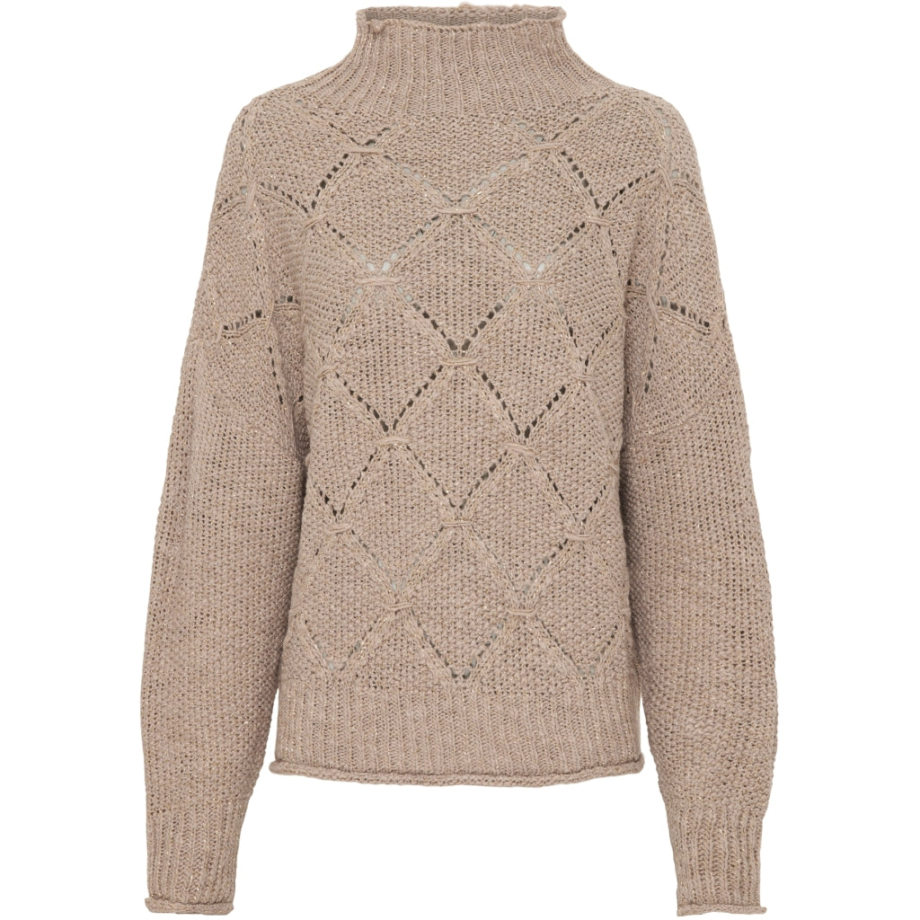 MARTA DU CHATEAU Marta Du Chateau dame strik 22532 Knit Beige/Gold