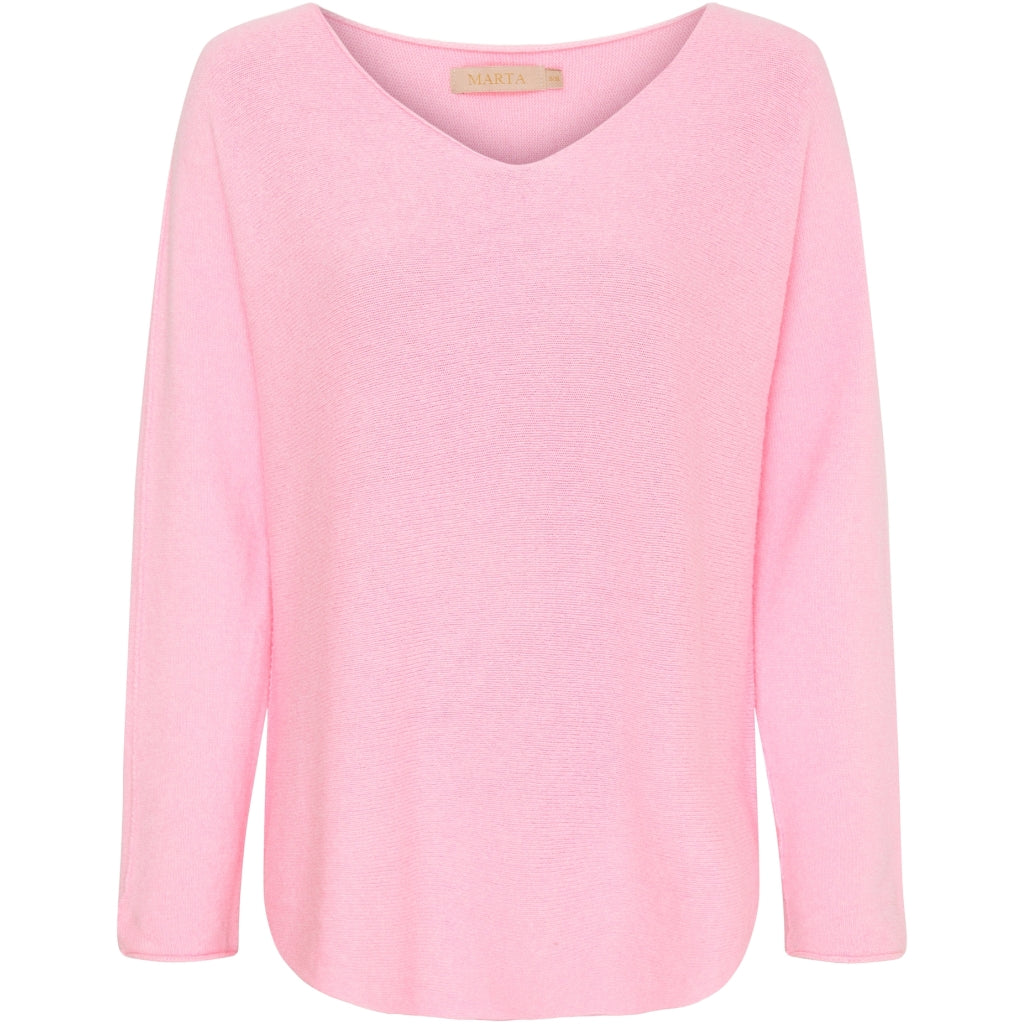 MARTA DU CHATEAU Marta Du Chateau dame strik 5002 Restudsalg Bubblegum