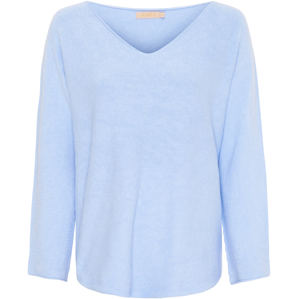 MARTA DU CHATEAU Marta Du Chateau dame strik 5002 Restudsalg Celeste