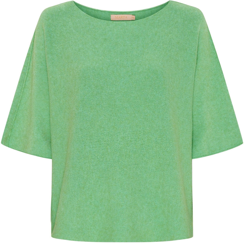 MARTA DU CHATEAU Marta Du Chateau dame strik 5003 Restudsalg Apple Green
