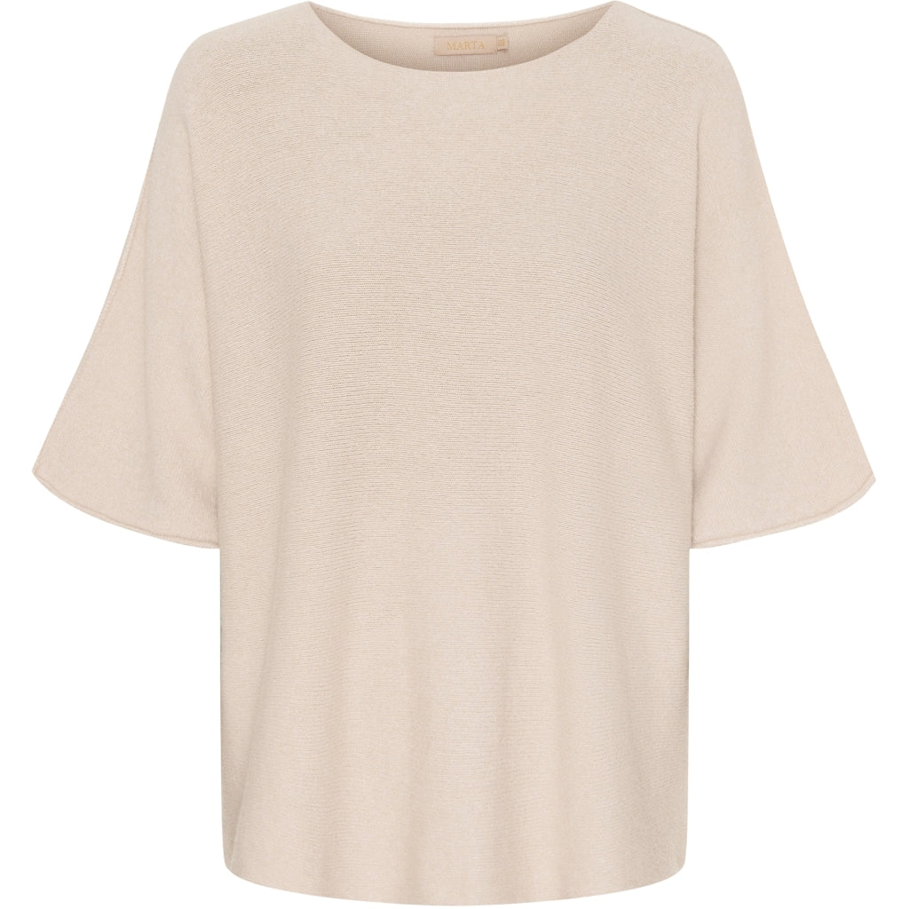 MARTA DU CHATEAU Marta Du Chateau dame strik 5003 Restudsalg Beige