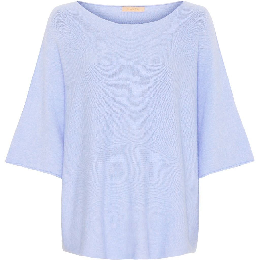 MARTA DU CHATEAU Marta Du Chateau dame strik 5003 Restudsalg Celeste