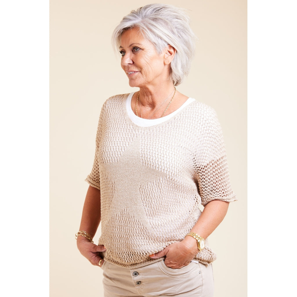 MARTA DU CHATEAU Marta Du Chateau dame strik 503 Knit Gold