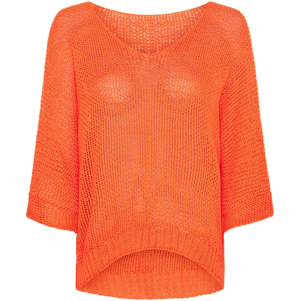 MARTA DU CHATEAU Marta Du Chateau dame strik 7010 Knit Arancio113