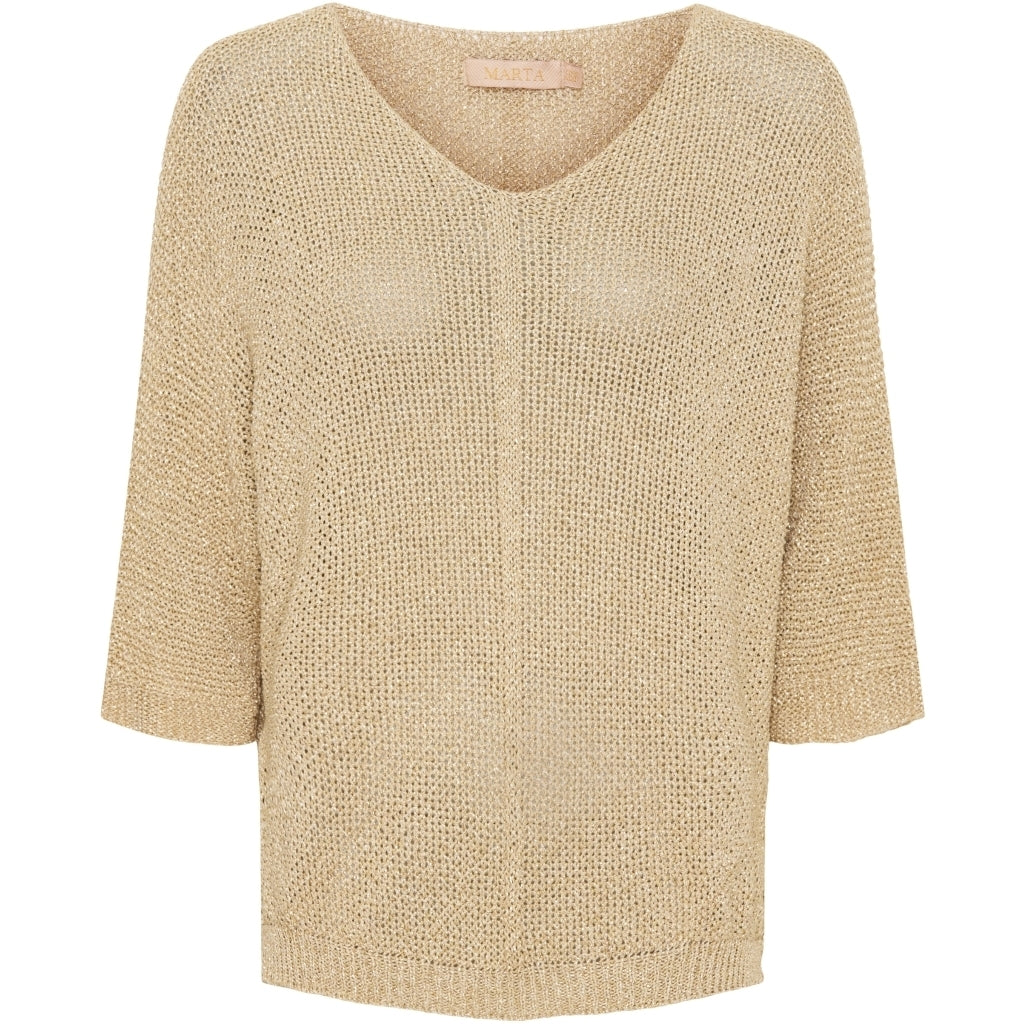 MARTA DU CHATEAU Marta Du Chateau dame strik 7011 Knit Gold new
