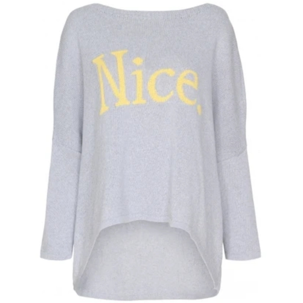 MARTA DU CHATEAU Marta Du Chateau dame strik DS21242 Knit Grey