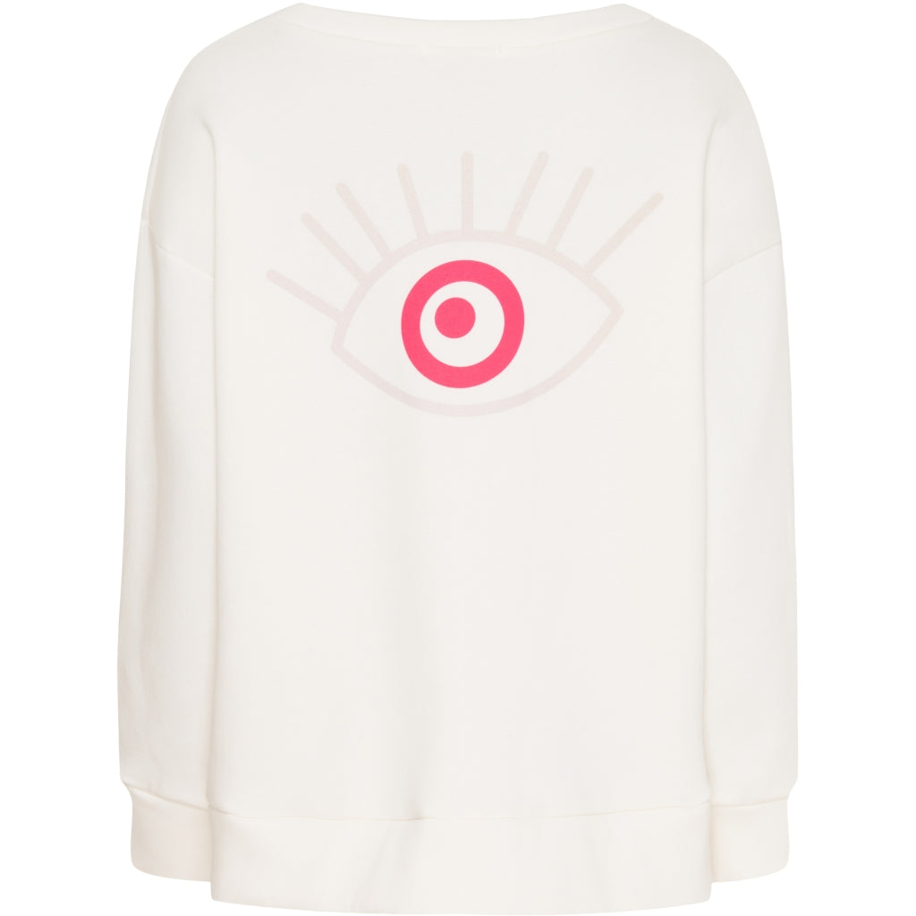 MARTA DU CHATEAU Marta Du Chateau dame sweatshirt 10820 Shirt Ecru