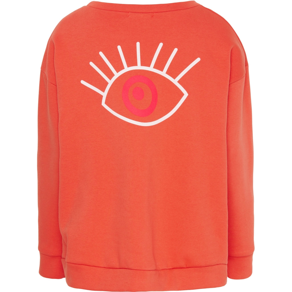 MARTA DU CHATEAU Marta Du Chateau dame sweatshirt 10820 Shirt Peach