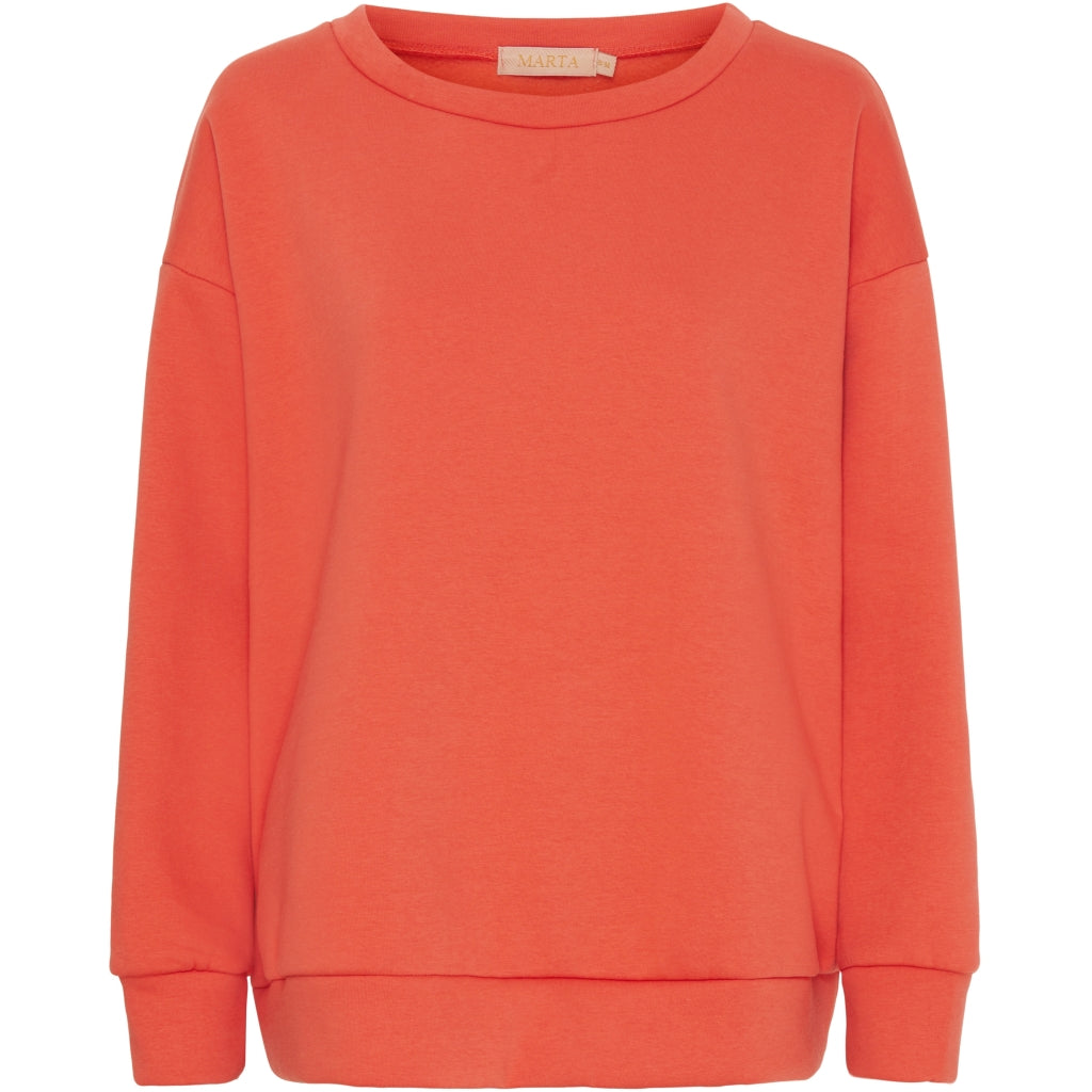 MARTA DU CHATEAU Marta Du Chateau dame sweatshirt 10820 Shirt Peach