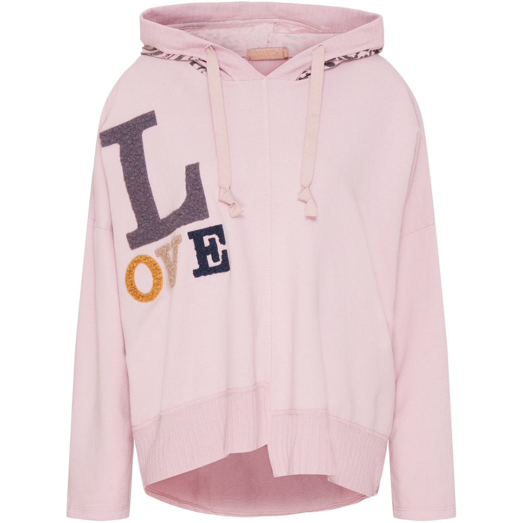 MARTA DU CHATEAU Marta Du Chateau dame sweatshirt 6057 Restudsalg Rosa Antico