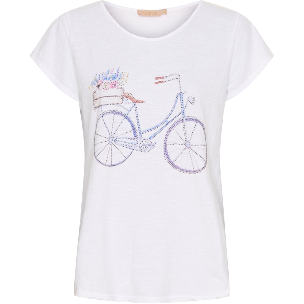 MARTA DU CHATEAU Marta Du Chateau dame t-shirt 3895 Restudsalg BT139