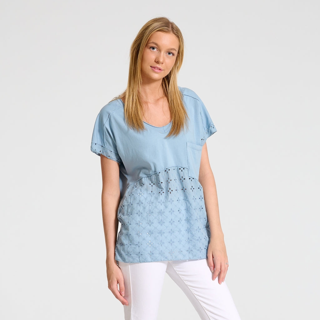 MARTA DU CHATEAU Marta Du Chateau dame t-shirt 41058 T-shirt Jeans