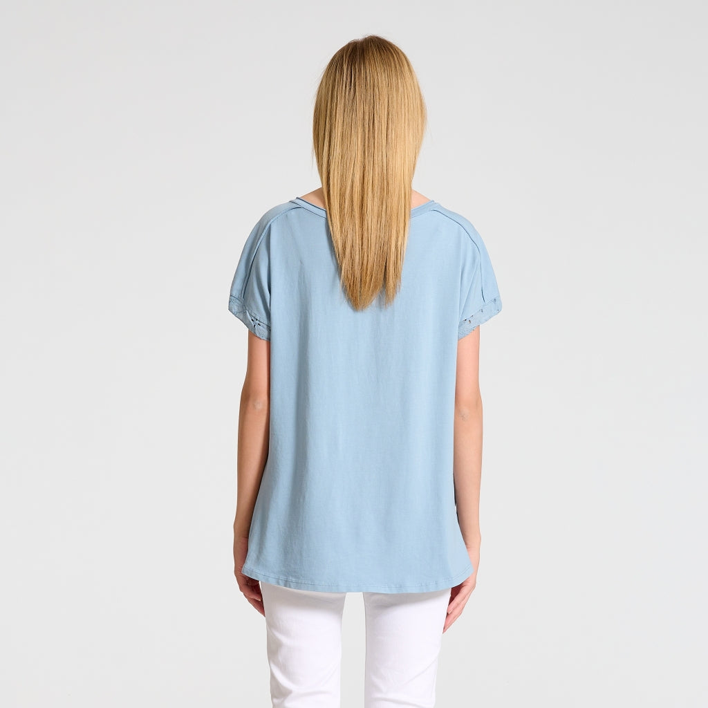 MARTA DU CHATEAU Marta Du Chateau dame t-shirt 41058 T-shirt Jeans