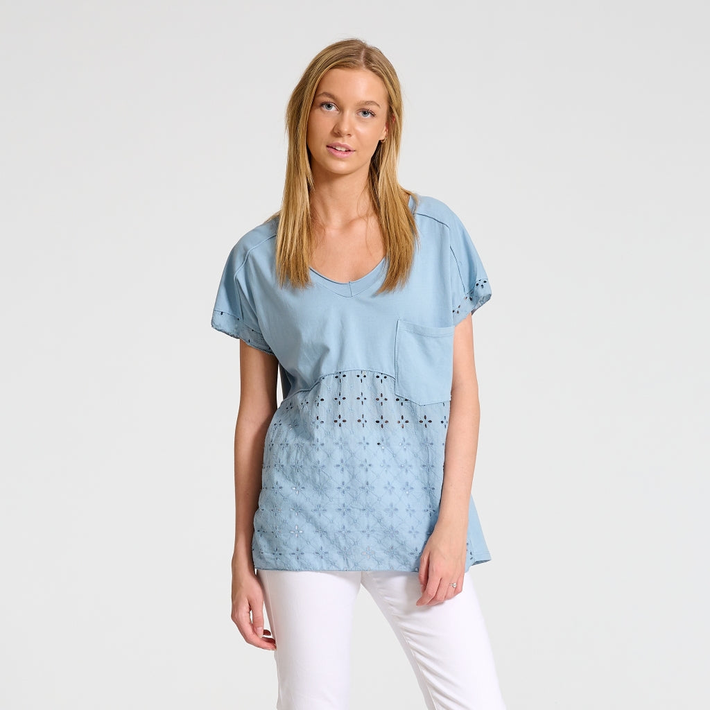 MARTA DU CHATEAU Marta Du Chateau dame t-shirt 41058 T-shirt Jeans
