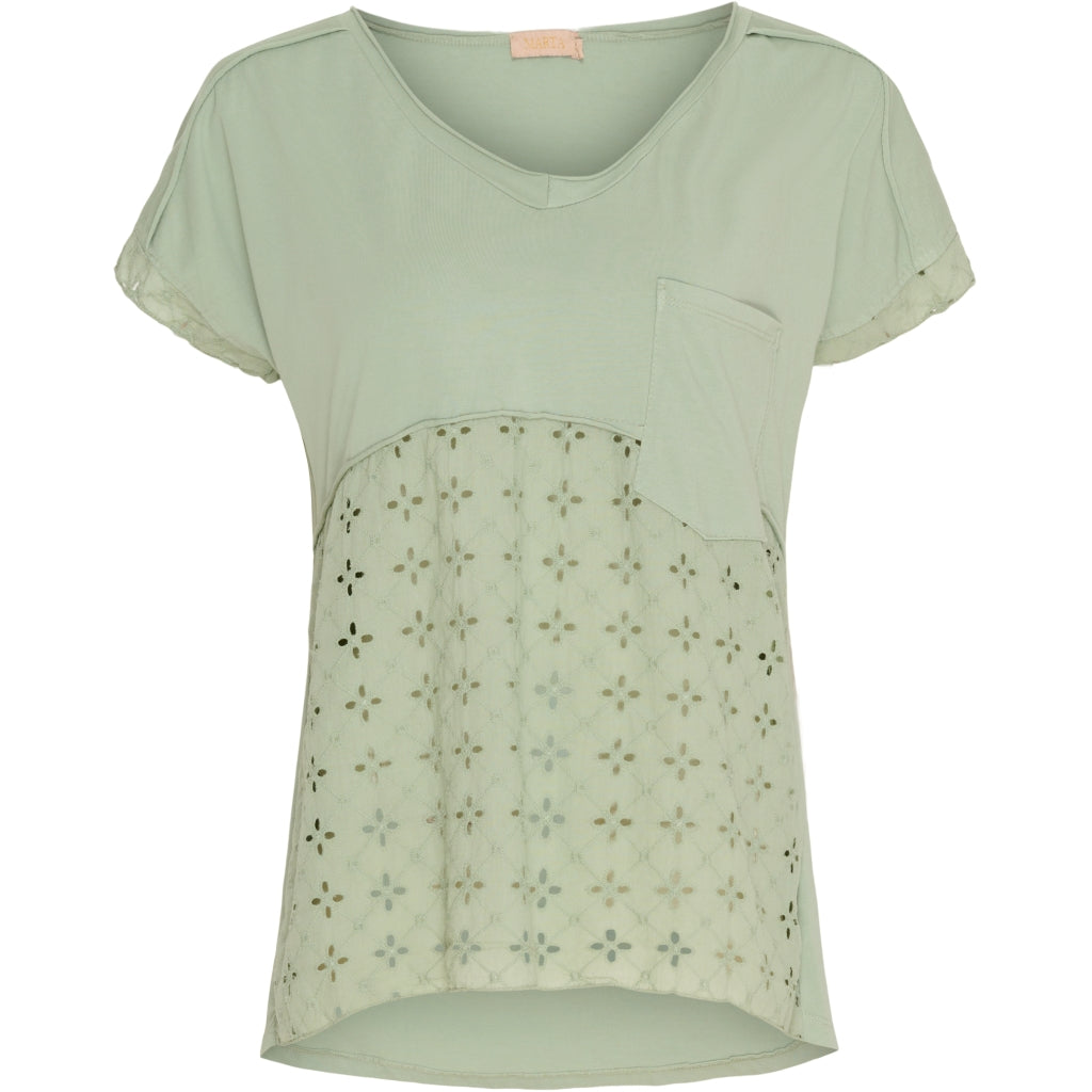 MARTA DU CHATEAU Marta Du Chateau dame t-shirt 41058 T-shirt Kaki