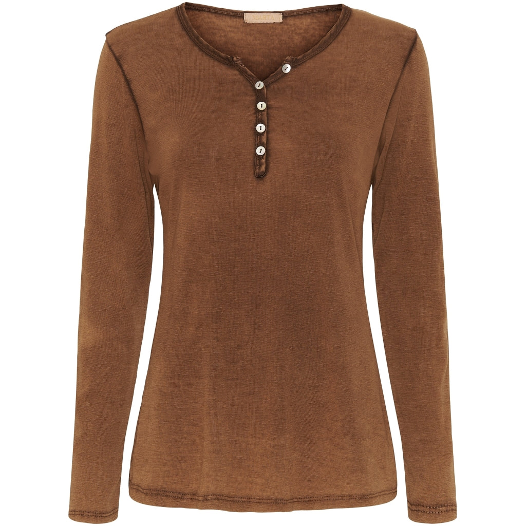 MARTA DU CHATEAU Marta Du Chateau dame t-shirt 9005 T-shirt Caffe