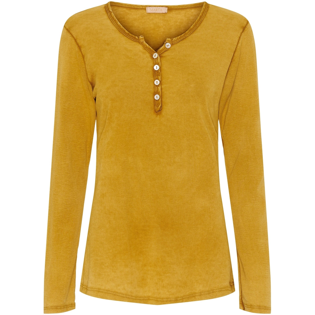 MARTA DU CHATEAU Marta Du Chateau dame t-shirt 9005 T-shirt Senape