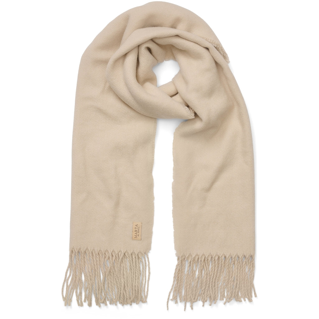 MARTA DU CHATEAU Marta Du Chateau dame tørklæde 171419 Scarf Beige