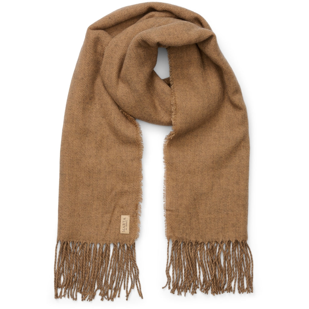 MARTA DU CHATEAU Marta Du Chateau dame tørklæde 171419 Scarf Brown