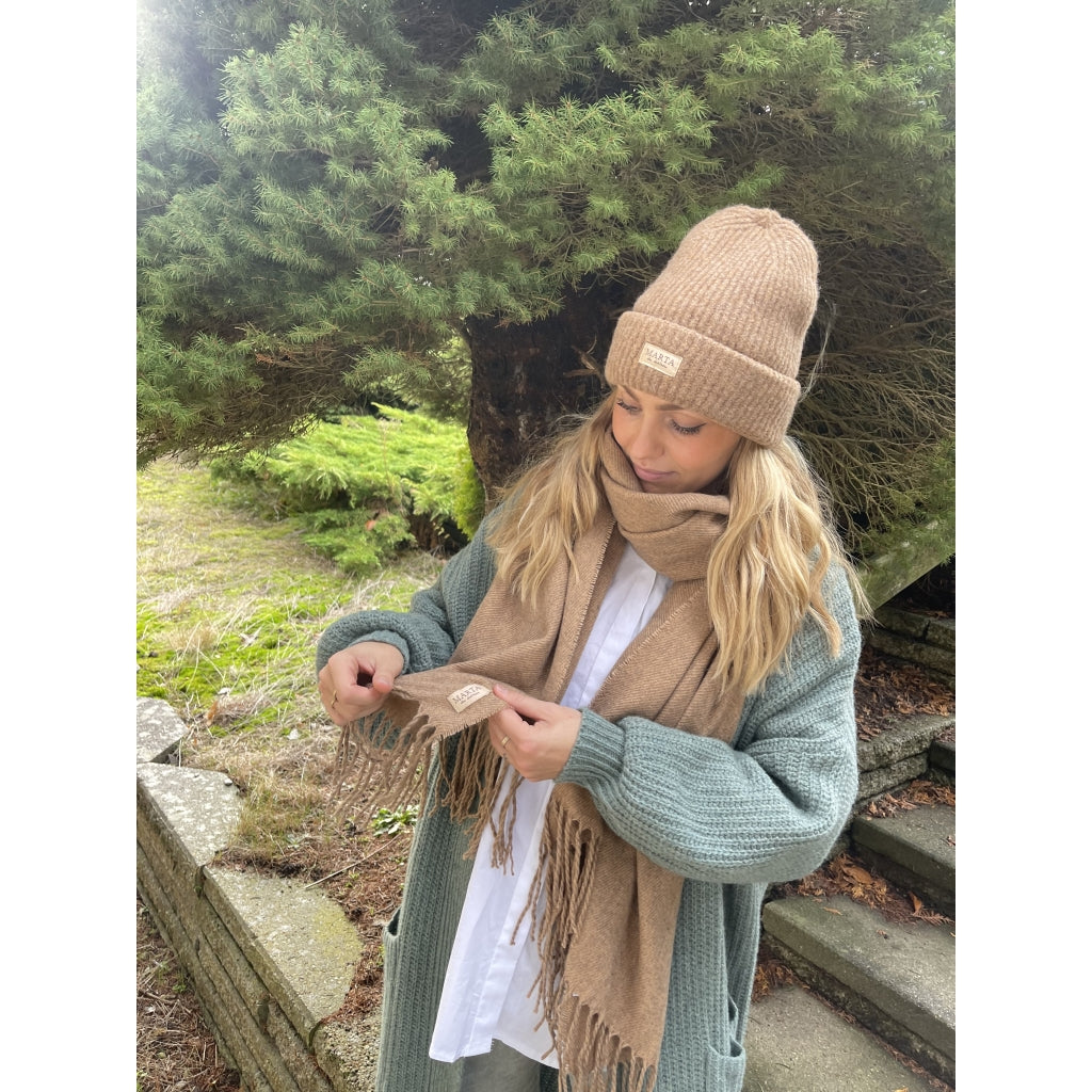 MARTA DU CHATEAU Marta Du Chateau dame tørklæde 171419 Scarf Brown