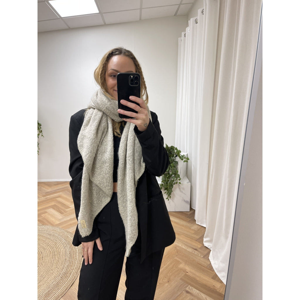 MARTA DU CHATEAU Marta Du Chateau dame tørklæde 194007 Scarf Beige