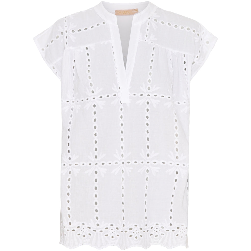 MARTA DU CHATEAU Marta Du Chateau dame top 4440 Restudsalg SG White