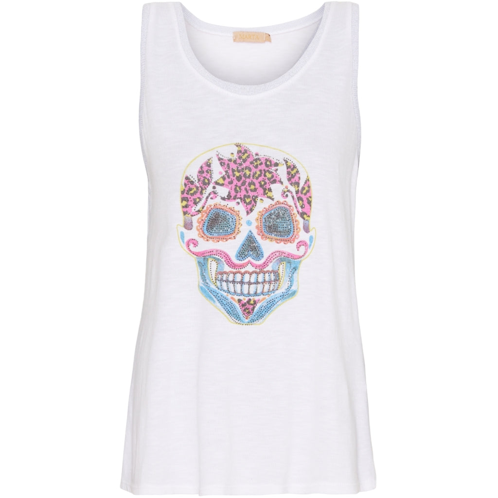 MARTA DU CHATEAU Marta Du Chateau dame top 6313 Top White