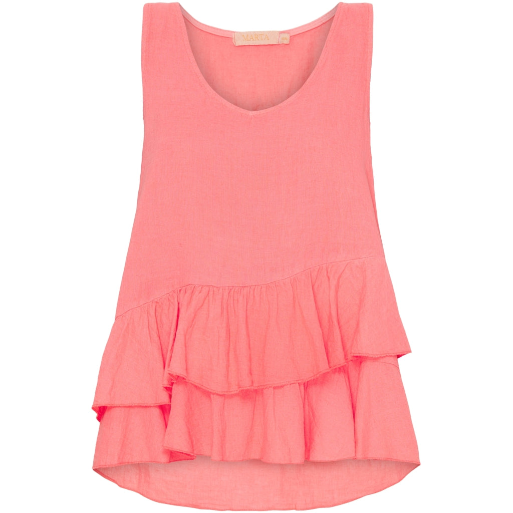 MARTA DU CHATEAU Marta Du Chateau dame top 84511 Top Corallo