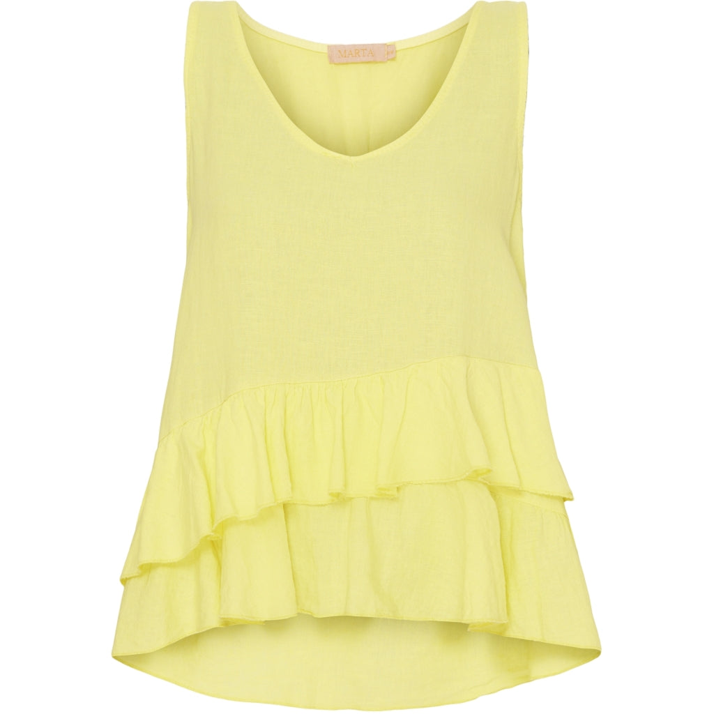 MARTA DU CHATEAU Marta Du Chateau dame top 84511 Top Giallo