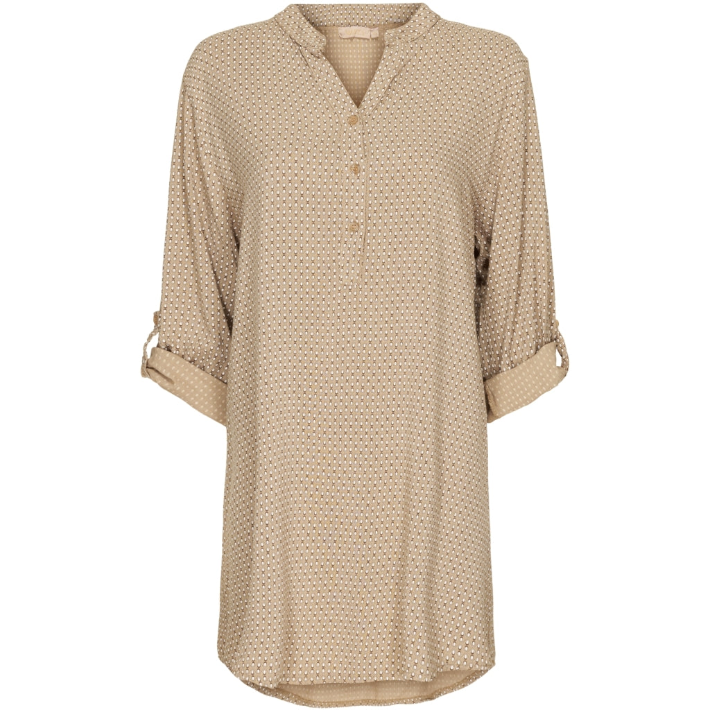 MARTA DU CHATEAU Marta Du Chateau dame tunika 0303 Restudsalg Camello