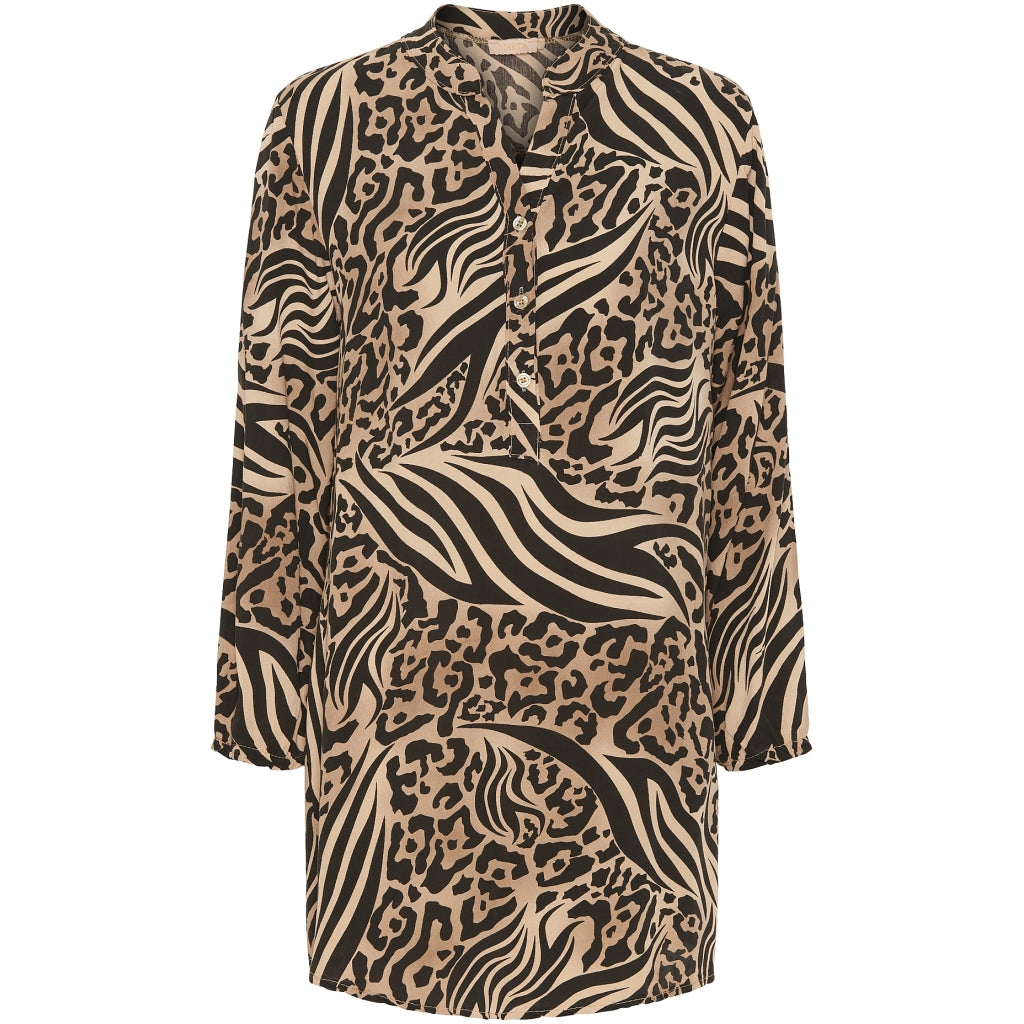 MARTA DU CHATEAU Marta Du Chateau dame tunika 03030 Restudsalg Camello Animal