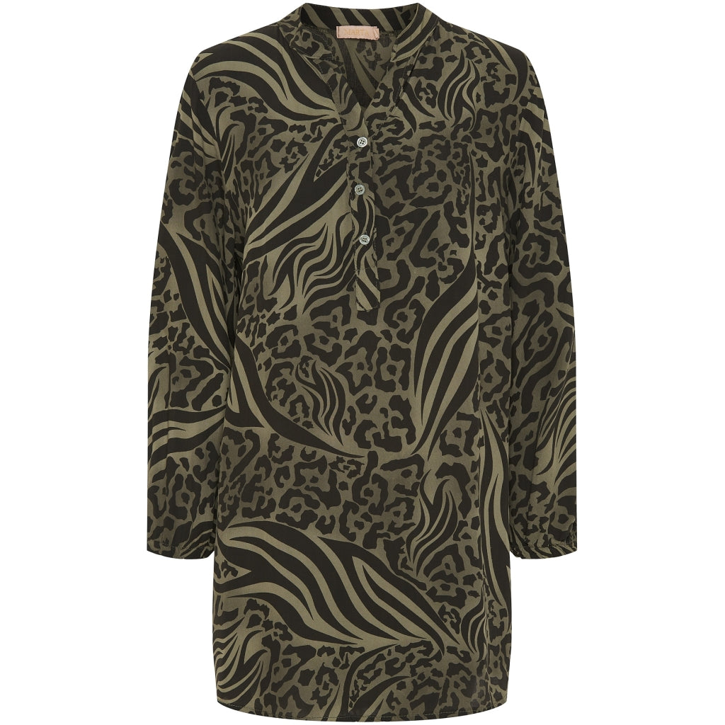 MARTA DU CHATEAU Marta Du Chateau dame tunika 03030 Restudsalg Military Animal