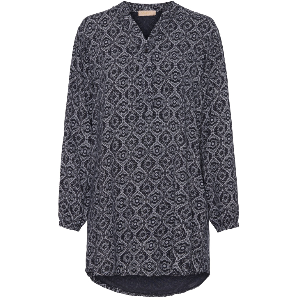 MARTA DU CHATEAU Marta Du Chateau dame tunika 03030 Restudsalg Navy