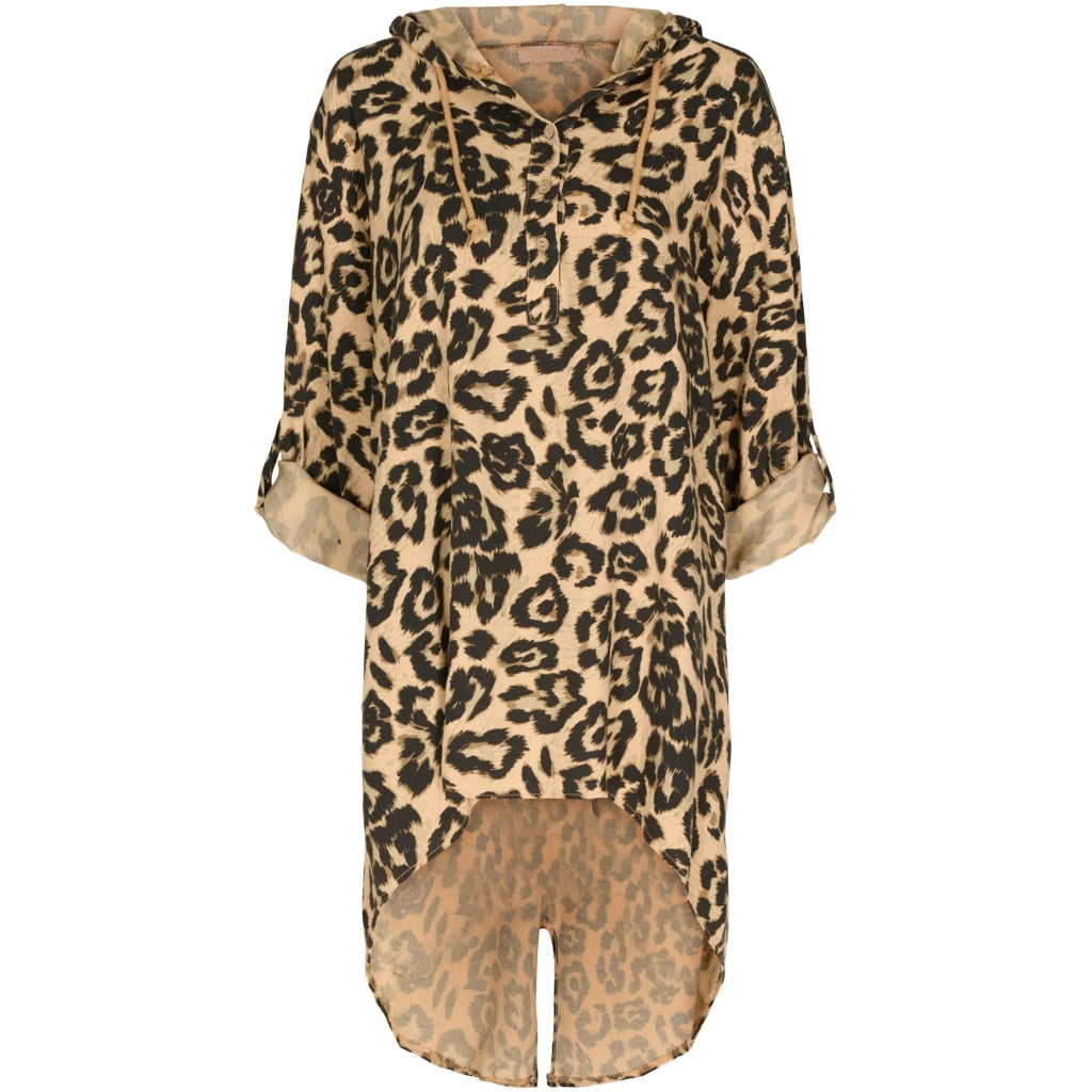 MARTA DU CHATEAU Marta Du Chateau dame tunika 3125A Restudsalg Leopard1