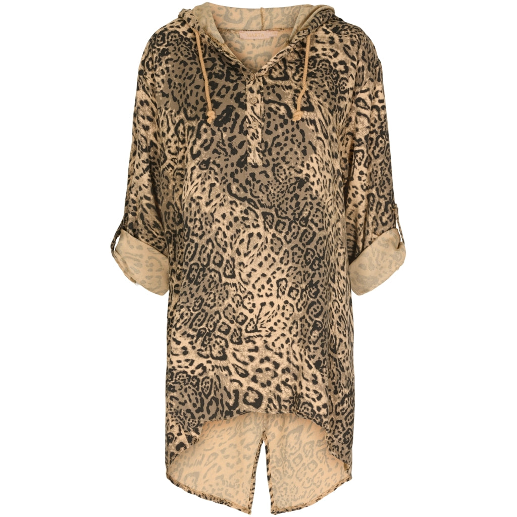 MARTA DU CHATEAU Marta Du Chateau dame tunika 3125A Restudsalg Leopard3