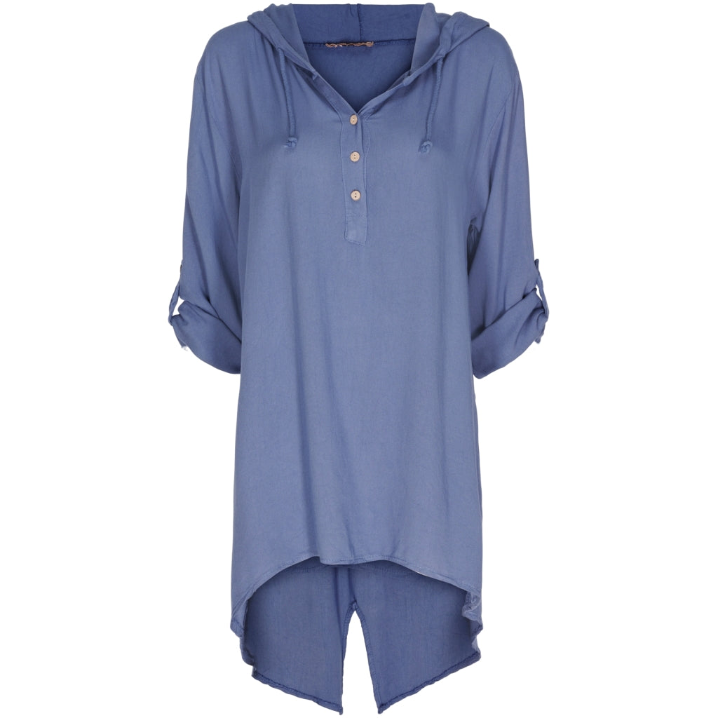 MARTA DU CHATEAU Marta Du Chateau dame tunika 3125AW Restudsalg Jeans Blue