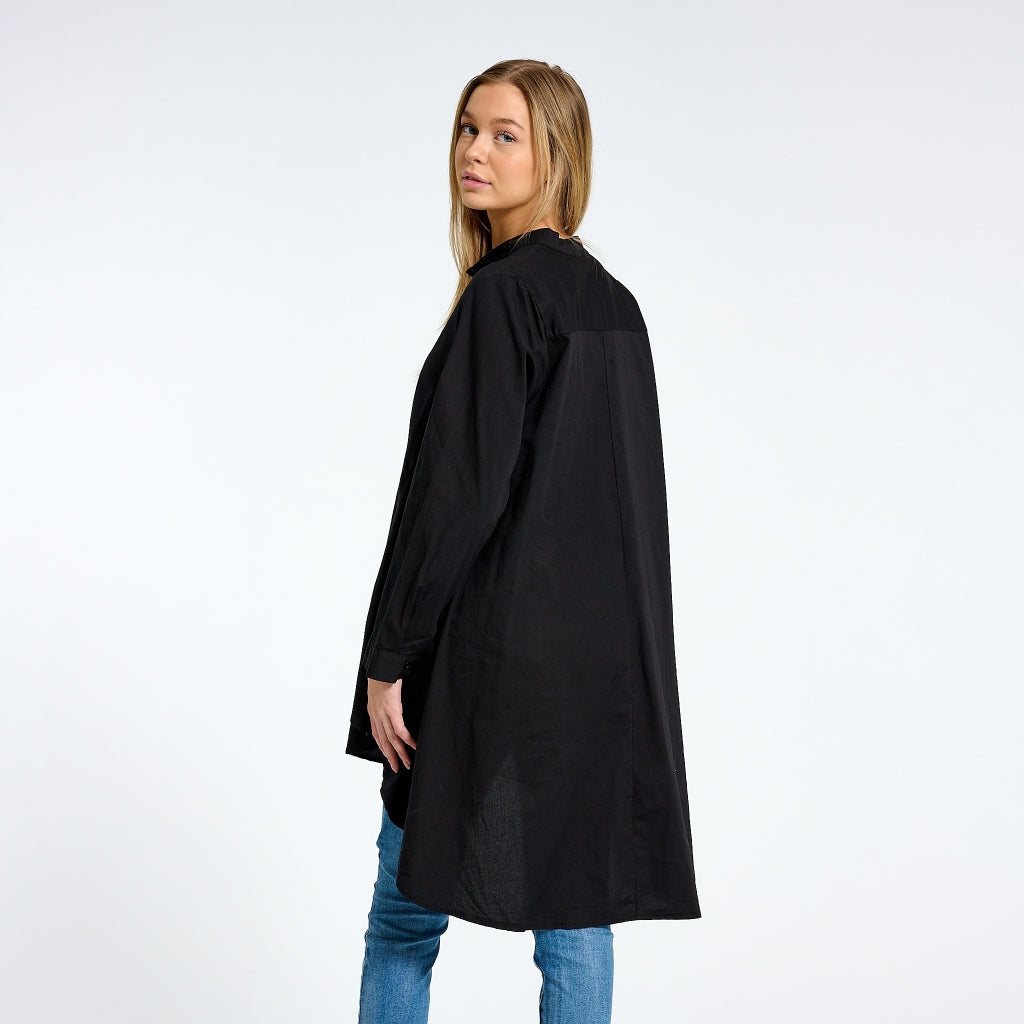 MARTA DU CHATEAU Marta Du Chateau dame tunika 4807 Shirt Plain Black
