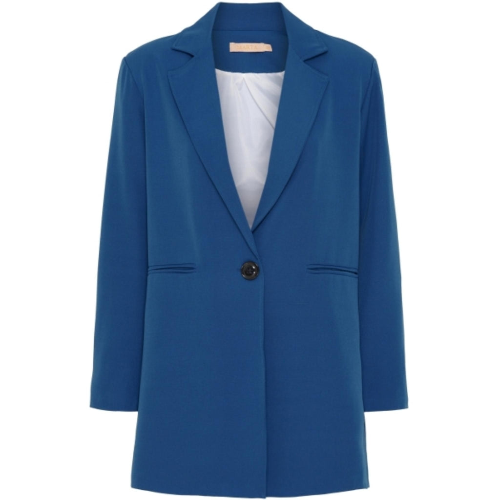MARTA DU CHATEAU Marta Du Cháteau oversize blazer 4926 Restudsalg Blue