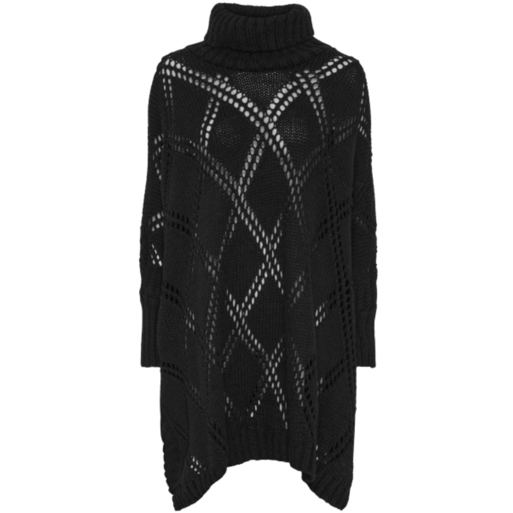 MARTA DU CHATEAU Marta Du Chateau poncho 8889 Restudsalg Black