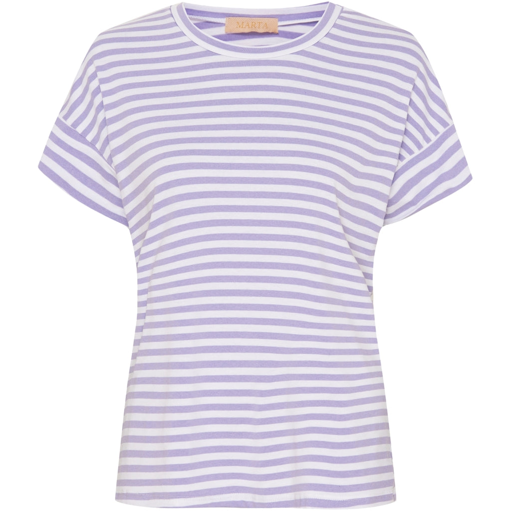 MARTA DU CHATEAU Marta Du Chateau dame t-shirt 85356 Restudsalg Lilac