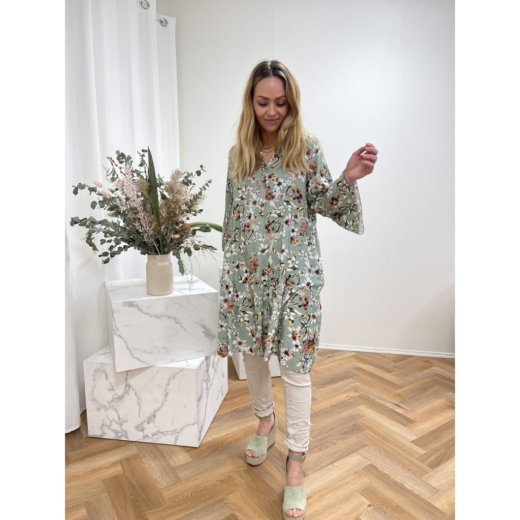 MARTA DU CHATEAU Marta Du Chateau tunika 1240 Restudsalg LightMilitary578