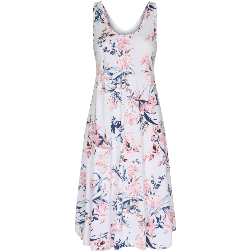 MARTA DU CHATEAU Marta Kjole 3744a Restudsalg Rose Flower Print